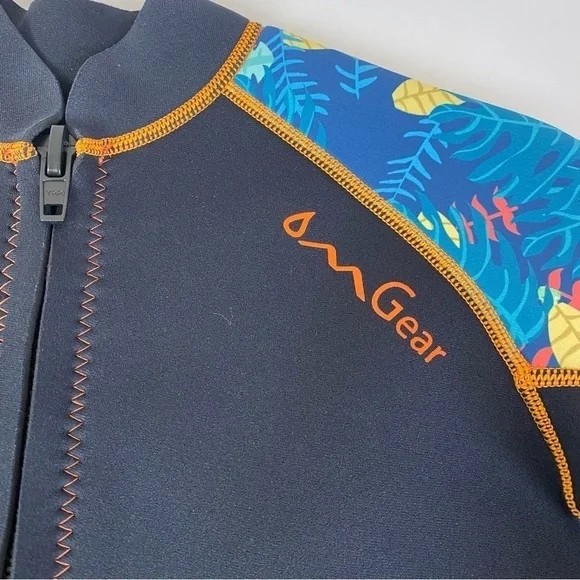 OMGear Front Zip Full Body Wetsuit Size Youth S - Picture 6 of 10